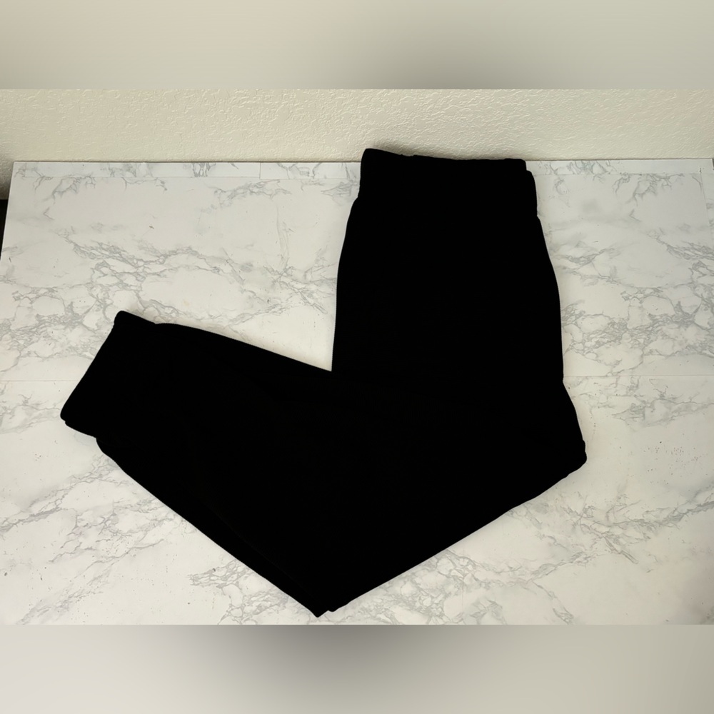 Fit Collective Joggers Women’s XL Black Pull On Elastic Waist Skinny Pants Q1​​